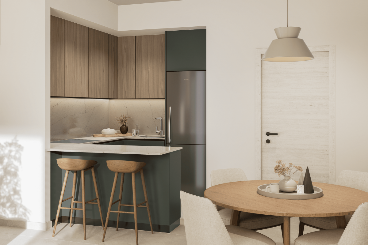 RI T22A COCINA 01 1200x800 - River Island Formidable y Encantador Proyecto